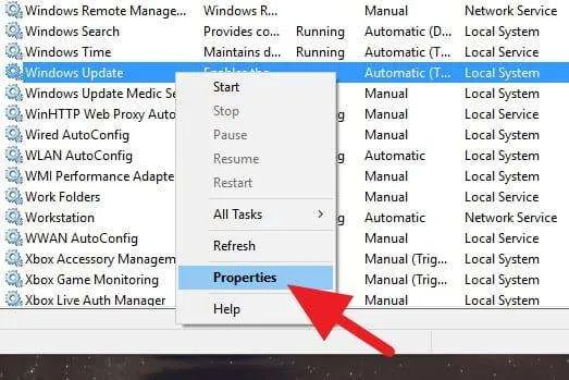 Cara Mematikan Windows Update