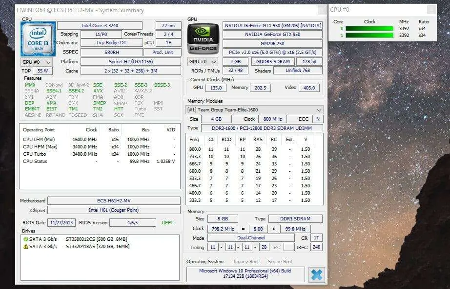 10 Software Terbaik untuk Monitor Suhu Laptop/Komputer 7 HWiNFO