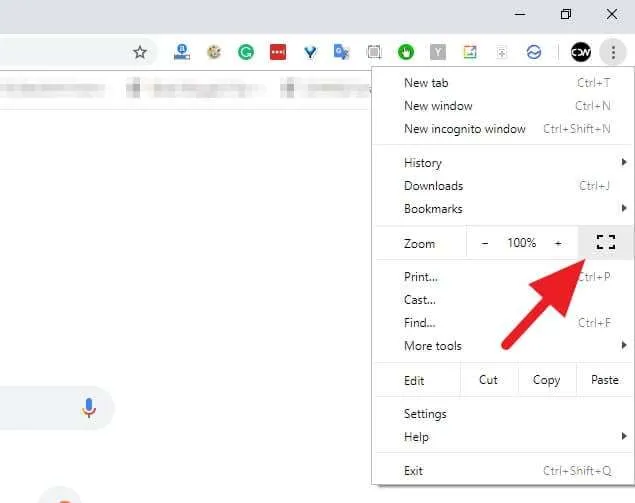 Cara Aktifkan Full Screen di Google Chrome 4 Cara Full Screen Google Chrome