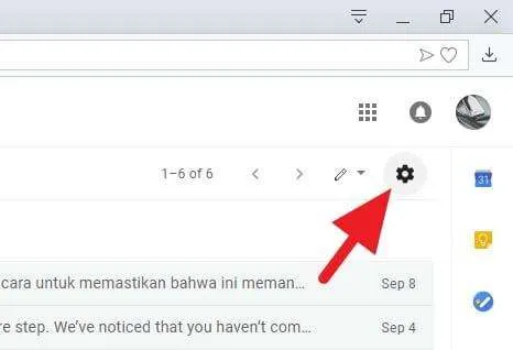 Cara Membuat Gmail Bahasa Indonesia