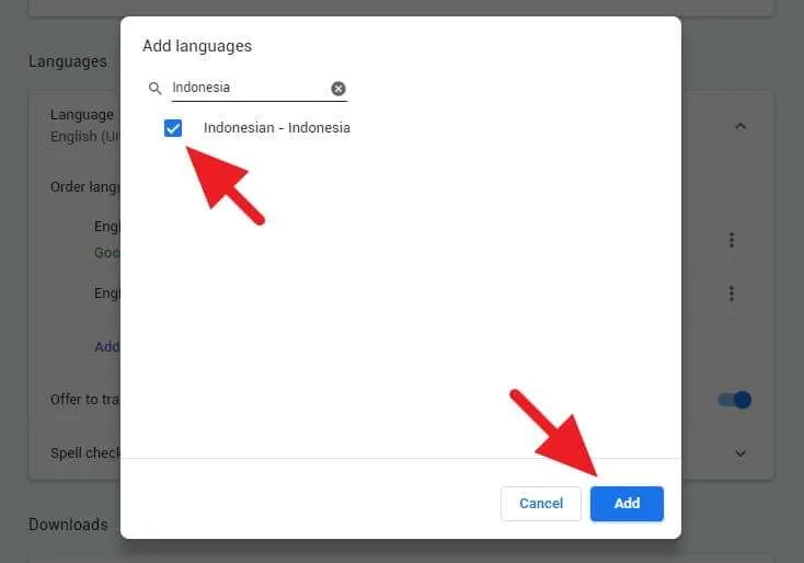 Cara Membuat Google Chrome Bahasa Indonesia