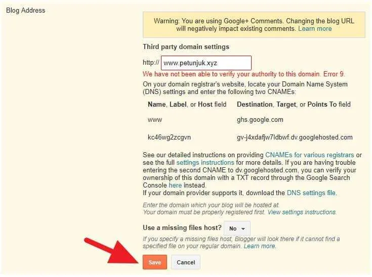 Cara Mudah Setting Domain Namecheap ke Blogspot 11 Cara Setting Domain Namecheap ke Blogspot