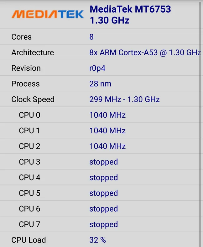 Cara Mengetahui Jenis CPU Android