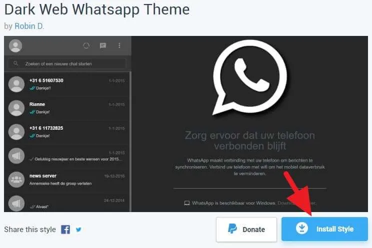 Cara Ganti Tampilan WhatsApp Web dalam 3 Menit 6 Ganti Tampilan WhatsApp Web