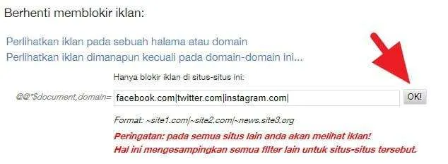 Blokir Iklan Website Tertentu 4 Cara Blokir Iklan Mengganggu Pada Website Tertentu 6 Blokir Iklan Website Tertentu 4