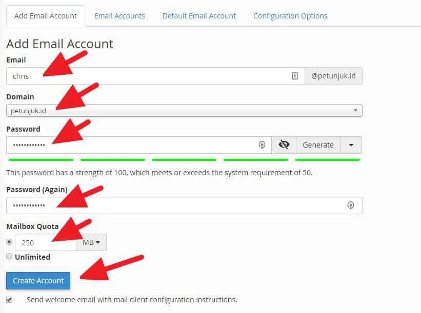 Cara Membuat Email Gratis dengan Domain Sendiri di cPanel 5 membuat email cpanel 3 Cara Membuat Email Gratis dengan Domain Sendiri di cPanel 5 membuat email cpanel 3