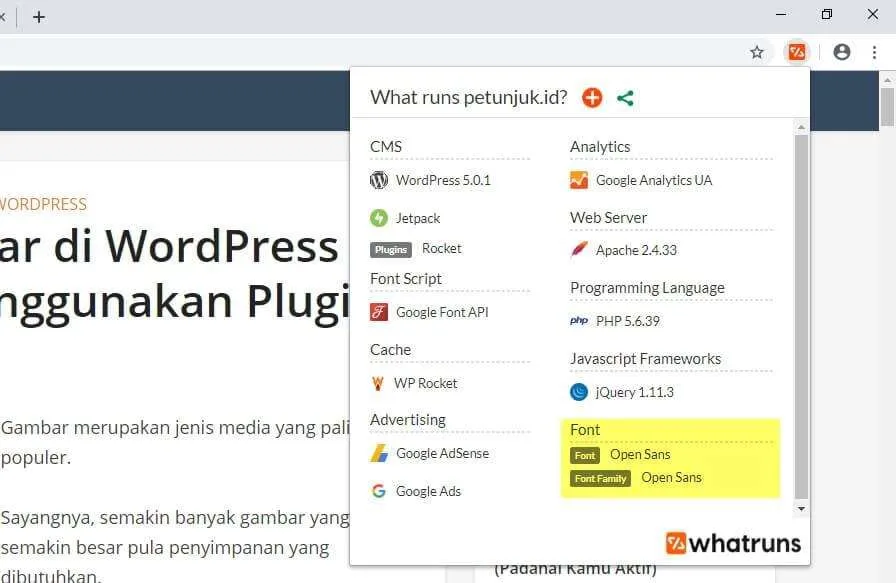 mengetahui font website 12 4 Cara Mengetahui Nama Font yang Dipakai Website 11 mengetahui font website 12