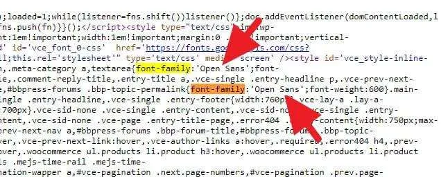 mengetahui font website 14 4 Cara Mengetahui Nama Font yang Dipakai Website 13 mengetahui font website 14
