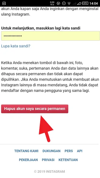 Cara Hapus Akun Instagram Kamu Secara Permanen 5 Hapus Instagram Permanen
