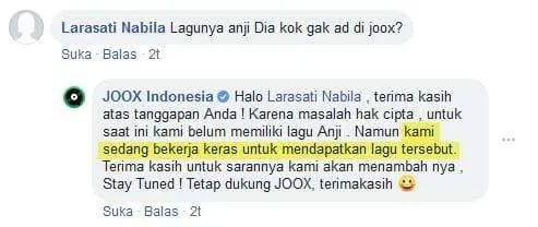 3 Alasan Mengapa Lagu Tertentu Tidak ada di Joox 3 Lagu Tidak Ada di Joox