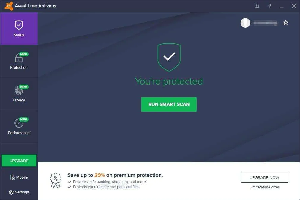 Mengatasi Avast UI Failed to Load