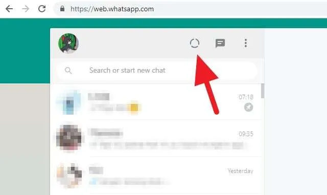 Menyimpan Status WhatsApp