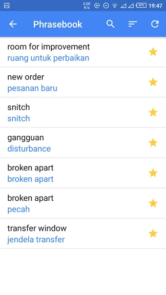 Cara Melihat Riwayat Terjemahan di Google Translate Android 12 Riwayat Google Translate Android