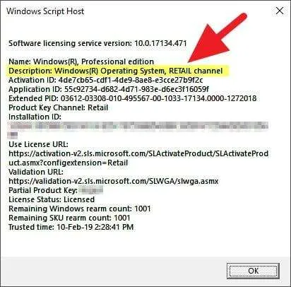 jenis lisensi windows 10 3 Cara Mengetahui Jenis Lisensi Windows 10 Kamu (RETAIL, OEM, VOLUME) 6 jenis lisensi windows 10 3
