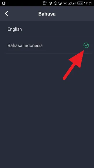 Ganti Bahasa Joox