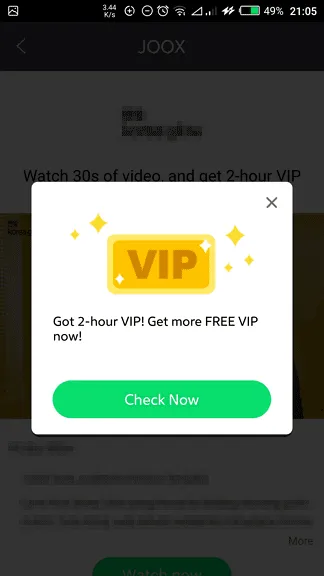 Mengatasi Joox Tidak Bisa Next