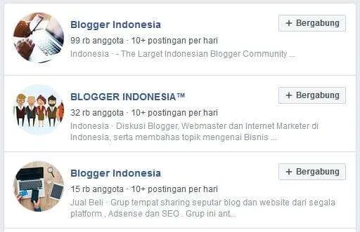 Benarkah Google Akan Hapus Blogger.com? 3 Komunitas Blogger di grup Facebook