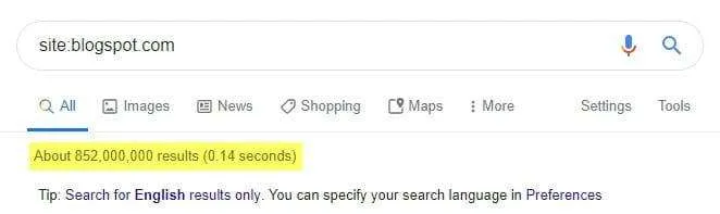 Benarkah Google Akan Hapus Blogger.com? 6 Indeks blogspot di Google