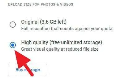 Cara Dapatkan Google Drive UNLIMITED untuk Simpan Foto & Video 5 Kualitas foto Google Photos