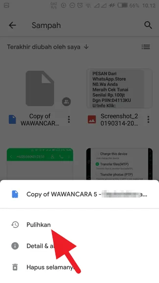 Mengembalikan File Google Drive Terhapus 5 Cara Mengembalikan File yang Terhapus di Google Drive 4 Mengembalikan File Google Drive Terhapus 5