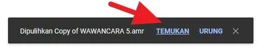 Mengembalikan File Google Drive yang Terhapus 3 Cara Mengembalikan File yang Terhapus di Google Drive 8 Mengembalikan File Google Drive yang Terhapus 3