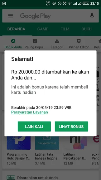 Cara Beli Voucher Google Play dengan OVO Points 16 Redeem Kode Voucher Google Play 2 Cara Beli Voucher Google Play dengan OVO Points 14 Redeem Kode Voucher Google Play 2