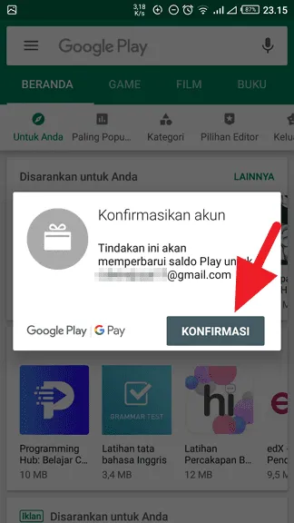 Cara Beli Voucher Google Play dengan OVO Points 15 Redeem Kode Voucher Google Play 3 Cara Beli Voucher Google Play dengan OVO Points 13 Redeem Kode Voucher Google Play 3