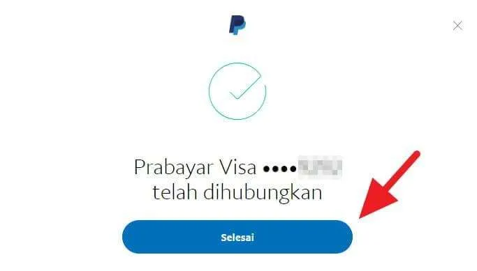 Kartu telah dihubungkan