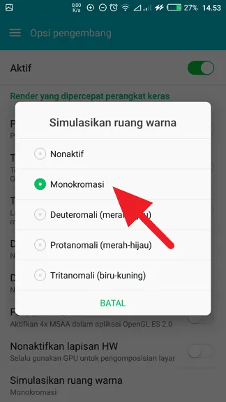 Android Hitam Putih 3 Cara Membuat Tampilan Android Menjadi Hitam-Putih 5 Android Hitam Putih 3