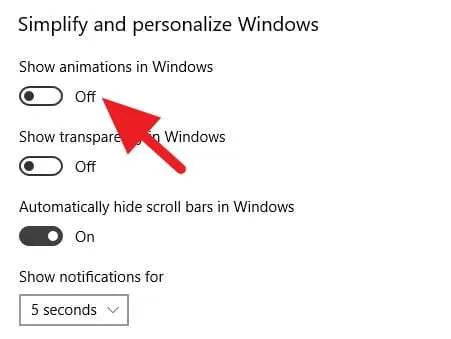 11 Langkah Membuat Windows 10 Jadi Ringan dan Super Cepat 30 Animation Off 2 11 Langkah Membuat Windows 10 Jadi Ringan dan Super Cepat 5 Animation Off 2