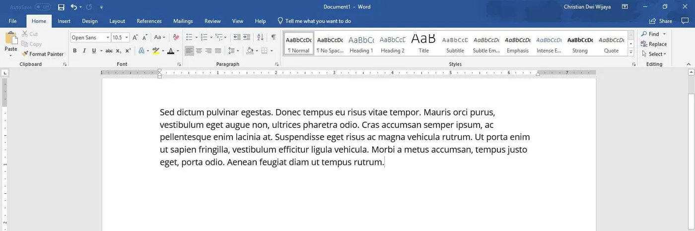 Drop Cap PowerPoint 1 2 Cara Mudah Membuat Drop Cap di PowerPoint 3 Drop Cap PowerPoint 1