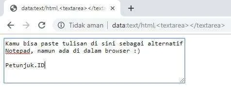 Cara Mencegah Teks Berubah Saat Dipindahkan ke PowerPoint 12 Notepad Browser
