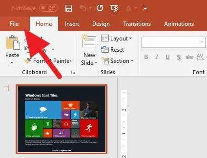 Cara Ubah Slide PowerPoint Menjadi Gambar Berkualitas Tinggi 4 File PowerPoint