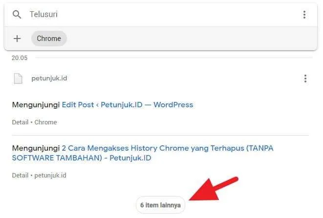 3 Cara Mengakses History Chrome yang Terhapus 4 Mengembalikan History Chrome 2 3 Cara Mengakses History Chrome yang Terhapus 4 Mengembalikan History Chrome 2