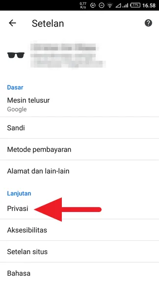 Mematikan Saran Penelusuran Chrome Android 2 2 Cara Membersihkan Saran Pencarian di Chrome 13 Mematikan Saran Penelusuran Chrome Android 2