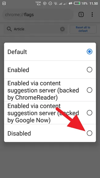 Menghilangkan Berita Chrome Android Cara Hilangkan Berita dari Chrome Android 6 Menghilangkan Berita Chrome Android