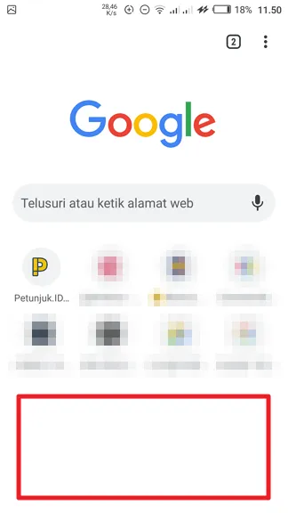 Menghilangkan Berita Chrome Android Cara Hilangkan Berita dari Chrome Android 8 Menghilangkan Berita Chrome Android
