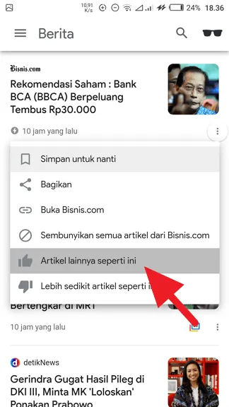 3 Cara Mengubah Topik "Artikel untuk Anda" di Chrome Android 15 Mengubah Topik Berita Google News 7 3 Cara Mengubah Topik "Artikel untuk Anda" di Chrome Android 15 Mengubah Topik Berita Google News 7
