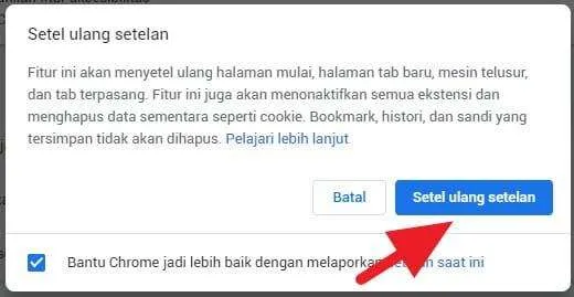 Reset Chrome 4 3 Cara Cepat Bersihkan Chrome dari Virus 1111 7 Reset Chrome 4