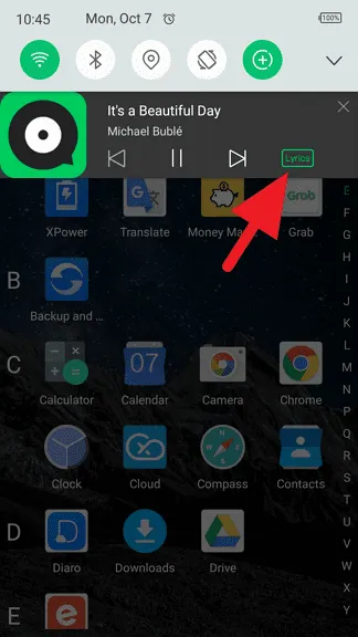 Cara Cepat Hilangkan Lirik Joox di Depan Layar HP Android 4 Menghilangkan Lirik Joox 2 Cara Cepat Hilangkan Lirik Joox di Depan Layar HP Android 4 Menghilangkan Lirik Joox 2