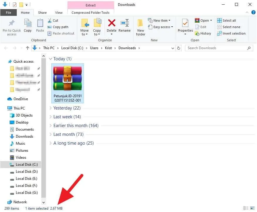 Ukuran folder 3 Cara Ketahui Ukuran Folder Google Drive dengan Mudah 8 Ukuran folder