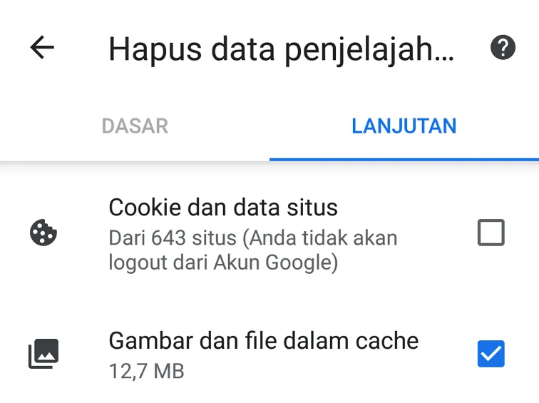 Cache Chrome 7 Cara Membuat Chrome Android Lebih Cepat 8 Cache Chrome