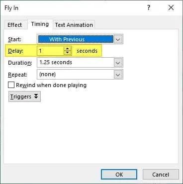 5 Cara Mengatasi Animasi PowerPoint Tidak Jalan 11 Delay animasi 5 Cara Mengatasi Animasi PowerPoint Tidak Jalan 11 Delay animasi