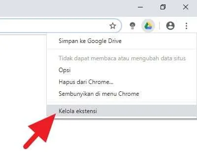 Kelola ekstensi Cara Cepat Hapus Ekstensi di Google Chrome PC 6 Kelola ekstensi