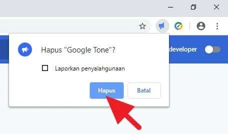 Konfirmasi hapus ekstensi Chrome Cara Cepat Hapus Ekstensi di Google Chrome PC 5 Konfirmasi hapus ekstensi Chrome