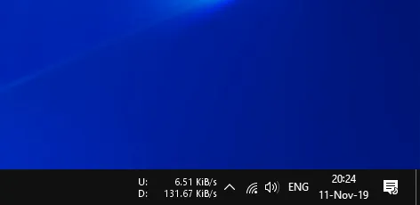 Cara Tampilkan Kecepatan Internet di Taskbar Windows 10 3 NetSpeedMonitor taskbar Cara Tampilkan Kecepatan Internet di Taskbar Windows 10 3 NetSpeedMonitor taskbar