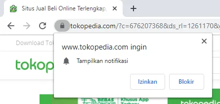 Cara Blokir Permintaan Notifikasi di Chrome PC 3 Permintaan notifikasi Chrome Cara Blokir Permintaan Notifikasi di Chrome PC 3 Permintaan notifikasi Chrome