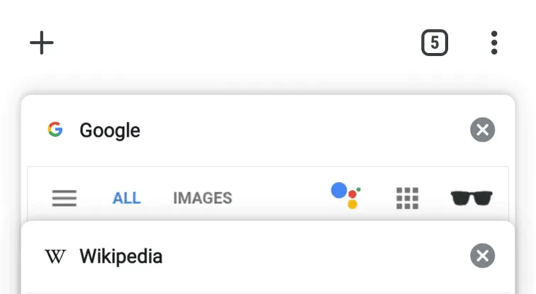 Tab Chrome 7 Cara Membuat Chrome Android Lebih Cepat 4 Tab Chrome