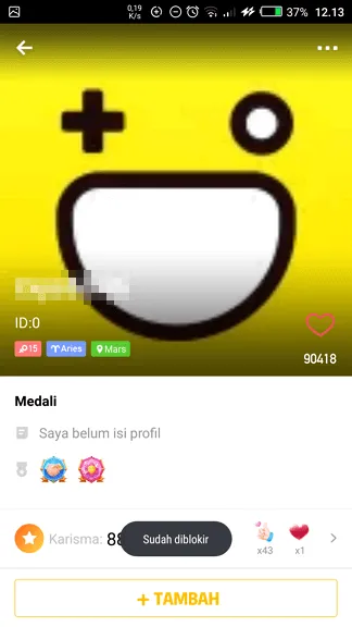 Cara Blokir Seseorang di Hago 8 Screenshot 20191227 121329 Cara Blokir Seseorang di Hago 8 Screenshot 20191227 121329