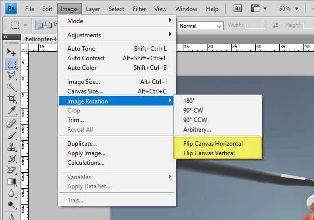 balik gambar photoshop Cara Membalikkan Gambar di Photoshop 5 balik gambar photoshop